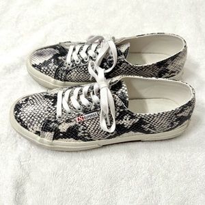 Superga | Snake Print Sneakers. Size EU 40 (US 9)